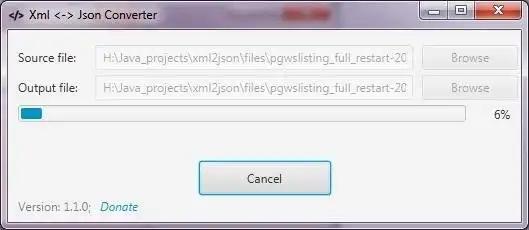 Muat turun alat web atau aplikasi web Xml2Json Converter