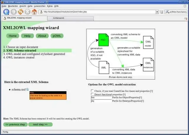 Laden Sie das Web-Tool oder die Web-App xml2owl herunter