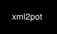 উবুন্টু অনলাইন, ফেডোরা অনলাইন, উইন্ডোজ অনলাইন এমুলেটর বা MAC OS অনলাইন এমুলেটরের মাধ্যমে OnWorks বিনামূল্যে হোস্টিং প্রদানকারীতে xml2pot চালান