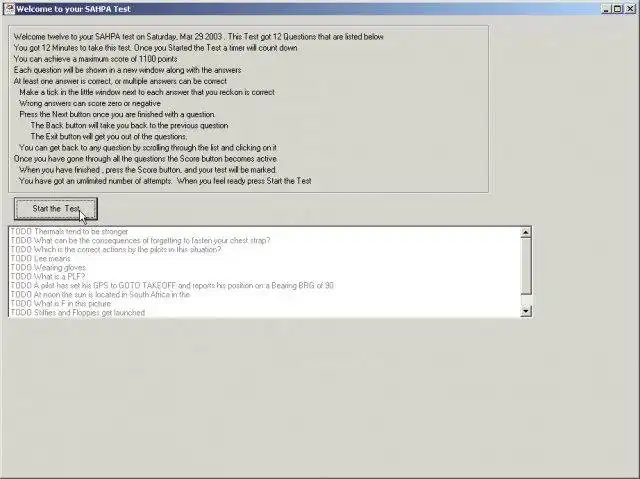 Download web tool or web app XML based Interactive Test System