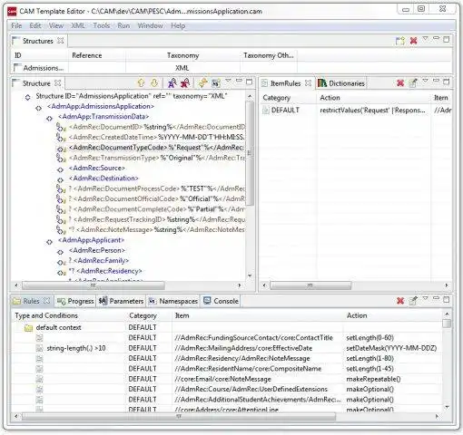 Scarica lo strumento web o l'app web XML Editor/Validator/Designer con CAMV