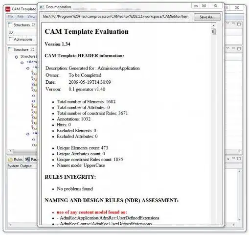 Download web tool or web app XML Editor/Validator/Designer with CAMV