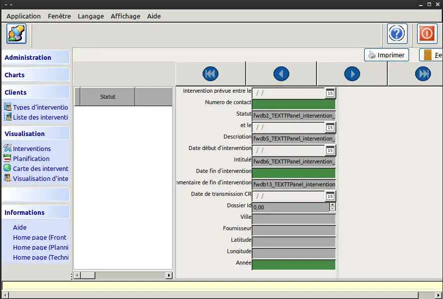 הורד כלי אינטרנט או אפליקציית אינטרנט XML Frames BPM VRAD Lazarus