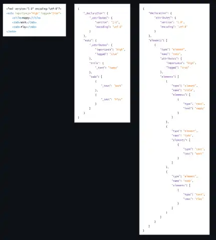 웹 도구 또는 웹 앱 XML 다운로드 - JMS/JSON