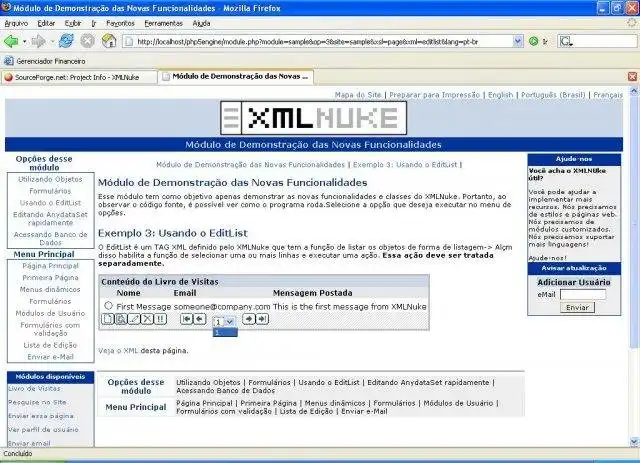 Загрузите веб-инструмент или веб-приложение XMLNuke