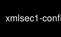 Exécutez xmlsec1-config dans le fournisseur d'hébergement gratuit OnWorks sur Ubuntu Online, Fedora Online, l'émulateur en ligne Windows ou l'émulateur en ligne MAC OS