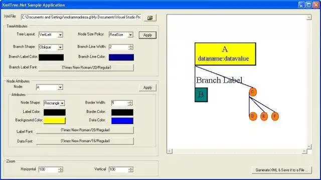 Descargue la herramienta web o la aplicación web xmltree.net