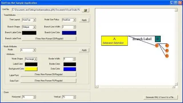 Descargue la herramienta web o la aplicación web xmltree.net