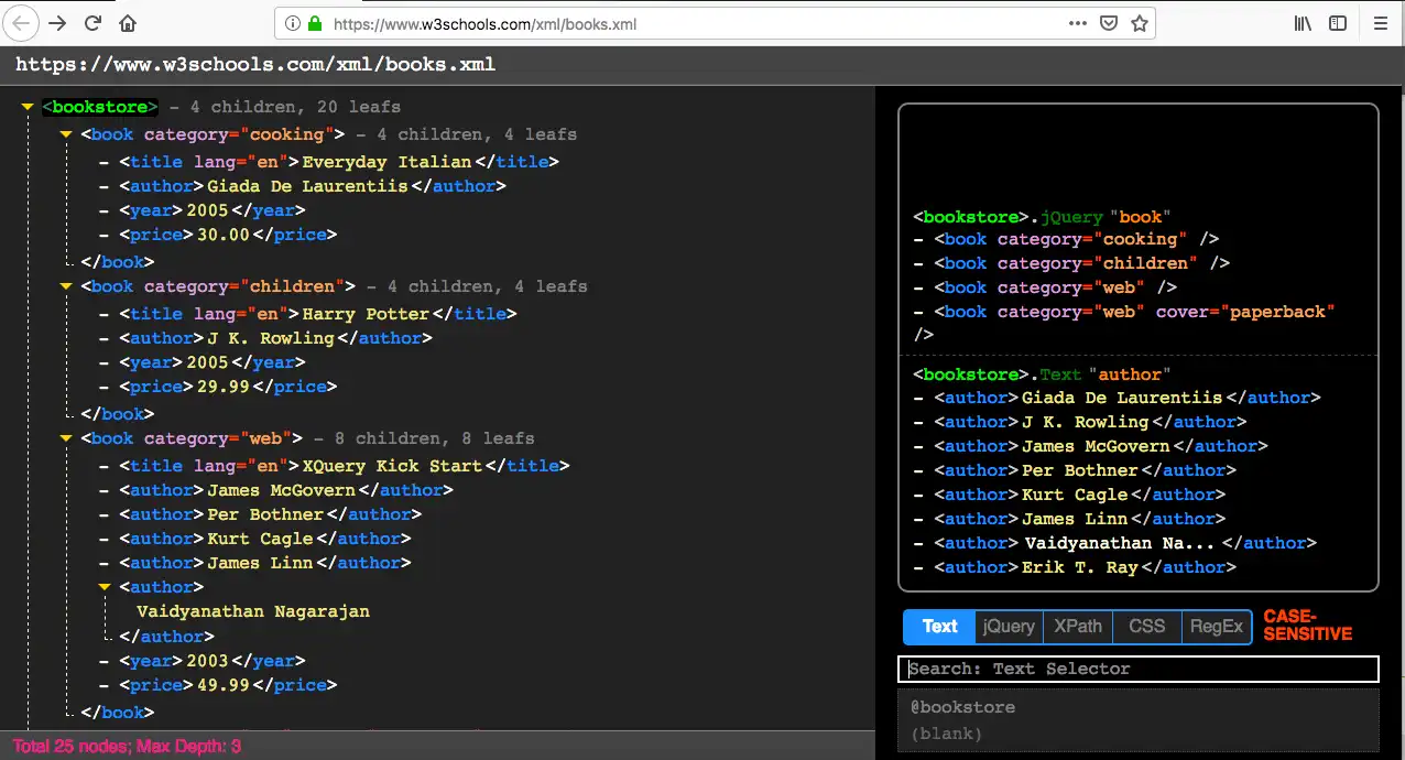 Tải xuống công cụ web hoặc ứng dụng web XML Viewer Plus