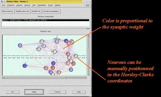 Descargue la herramienta web o la aplicación web XNBC: herramienta de simulación de neurobiología para ejecutar en Linux en línea