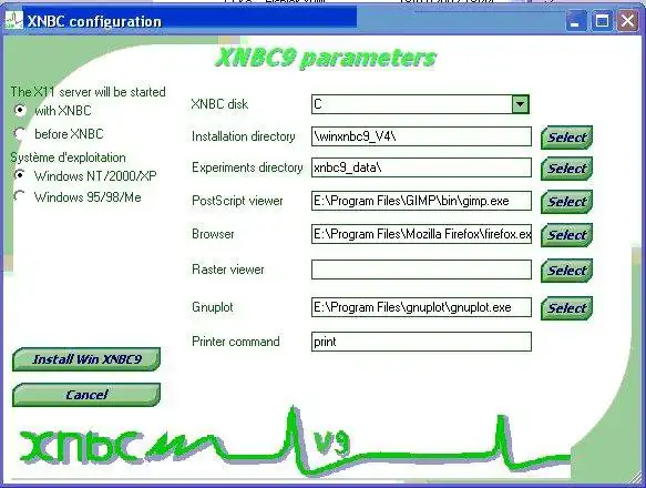 下载网络工具或网络应用程序 XNBC：在 Linux 上在线运行的神经生物学模拟工具
