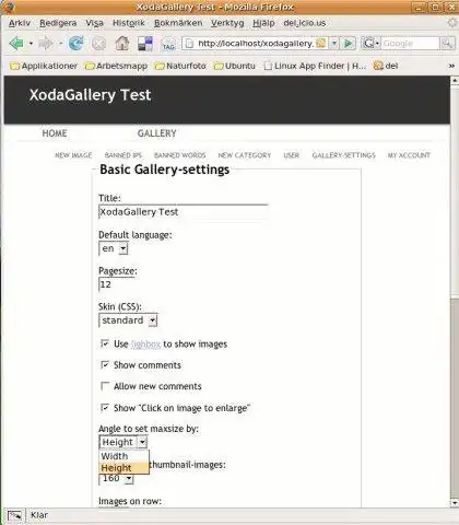 Download webtool of webapp XodaGallery