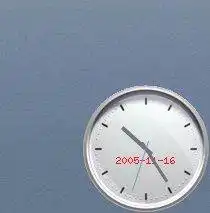 Web aracını veya web uygulamasını indirin xonclock - X analog saat