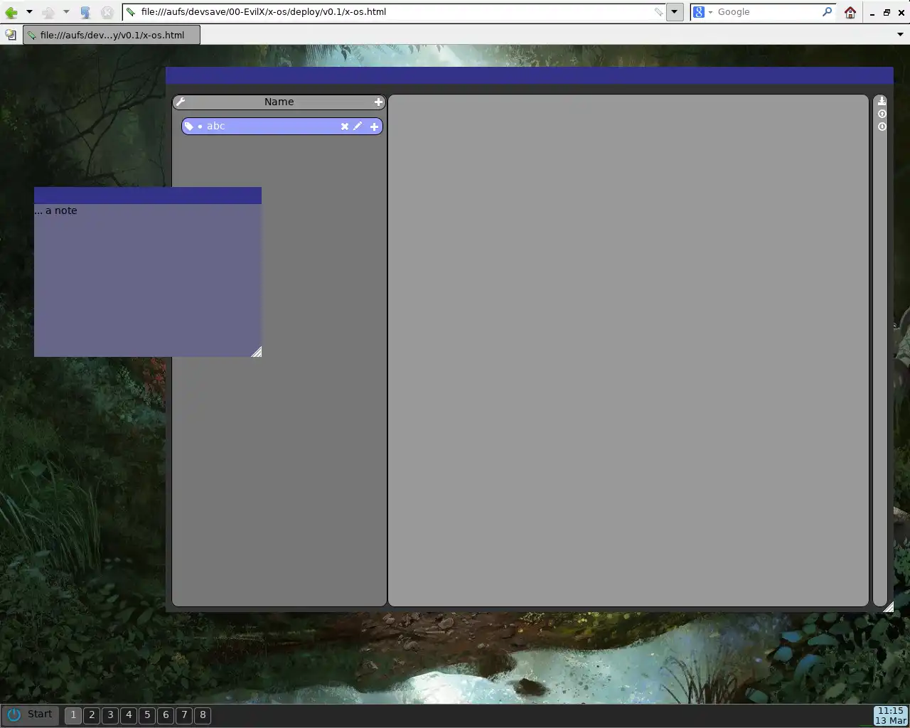 Download web tool or web app x-os