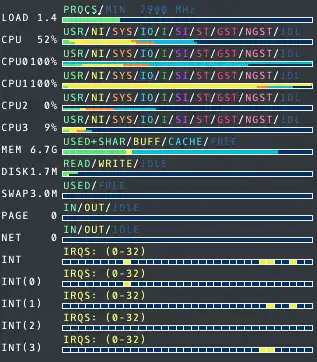 Download web tool or web app xosview