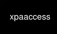 הפעל את xpaaccess בספק אירוח בחינם של OnWorks על אובונטו מקוון, פדורה מקוון, אמולטור מקוון של Windows או אמולטור מקוון של MAC OS
