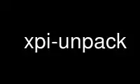 הפעל את xpi-unpack בספק אירוח חינמי של OnWorks על אובונטו מקוון, פדורה מקוון, אמולטור מקוון של Windows או אמולטור מקוון של MAC OS