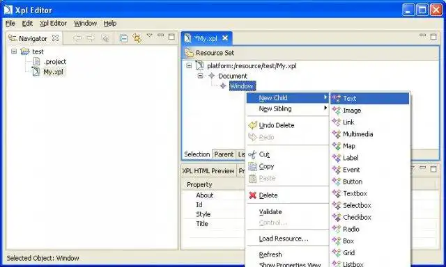 Download webtool of webapp XPL Editor