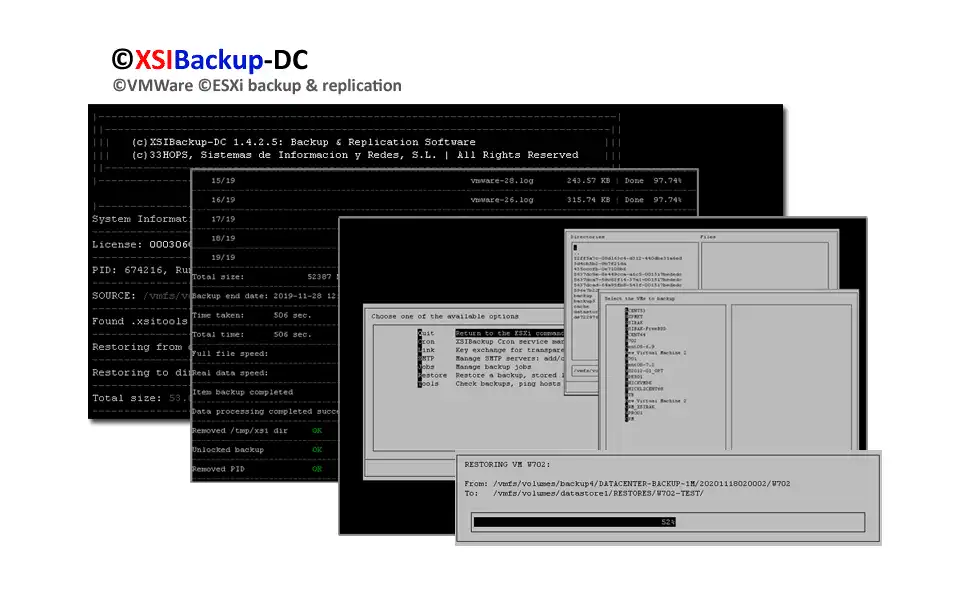 Baixe a ferramenta da web ou o aplicativo da web XSIBackup-DC