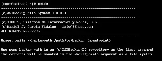 Descargar herramienta web o aplicación web XSIBackup-DC