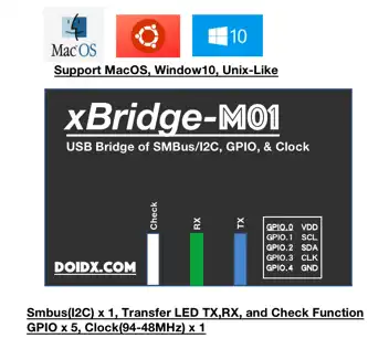 Scarica lo strumento web o l'app web xSMBus - Java I2C/SMBus API