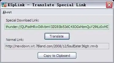 Download web tool or web app XSpLink - Translate Special Link