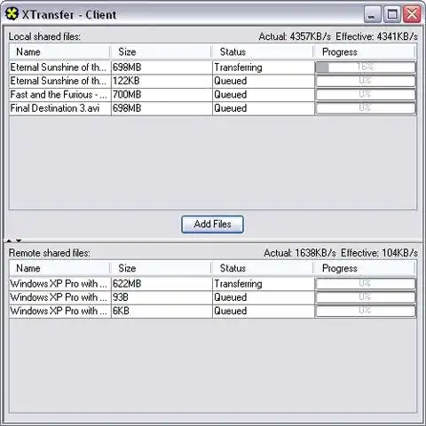 Web ツールまたは Web アプリ XTransfer をダウンロードする