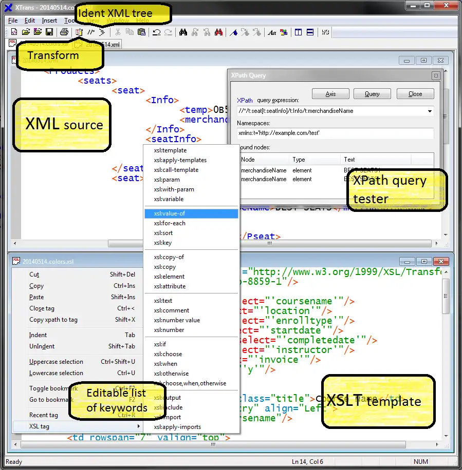 Download web tool or web app Xtrans