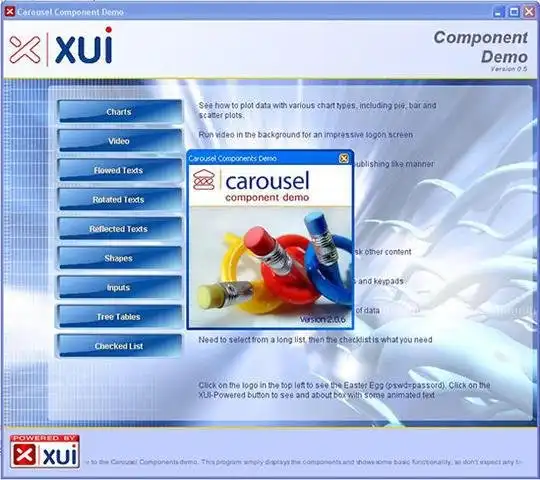 Download web tool or web app XUI RIA Framework