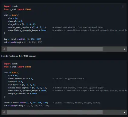 Download web tool or web app x-unet