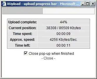 Download web tool or web app XUpload - web upload progress bar