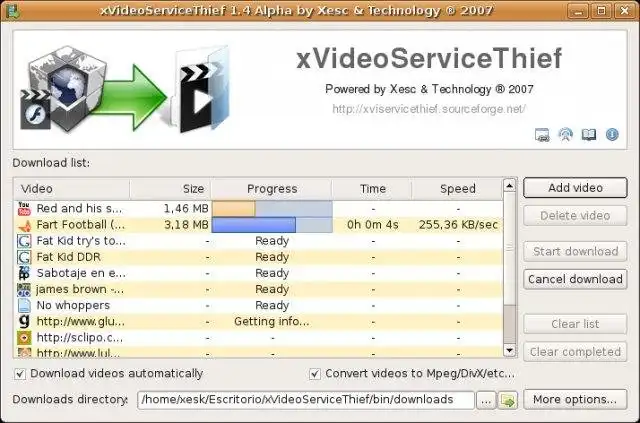 Download web tool or web app xVideoServiceThief