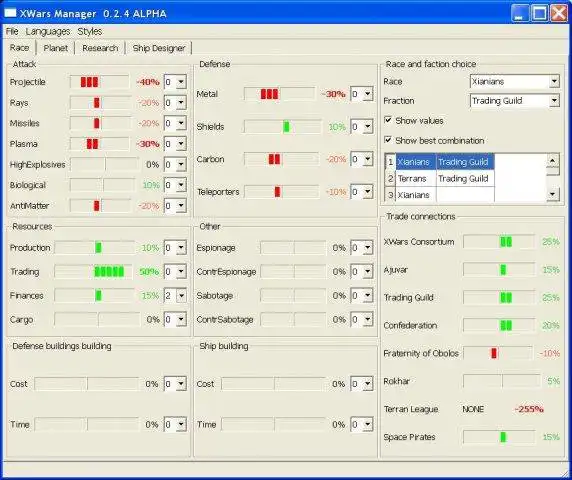 Download web tool or web app XWars Manager to run in Windows online over Linux online