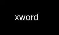 Führen Sie xword im kostenlosen Hosting-Anbieter OnWorks über Ubuntu Online, Fedora Online, den Windows-Online-Emulator oder den MAC OS-Online-Emulator aus