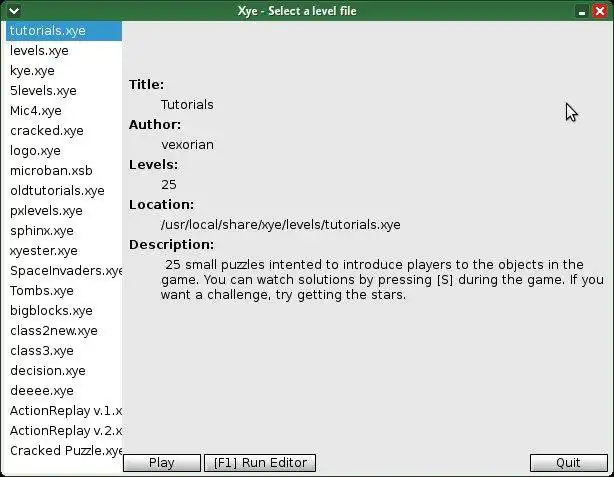 Download web tool or web app Xye