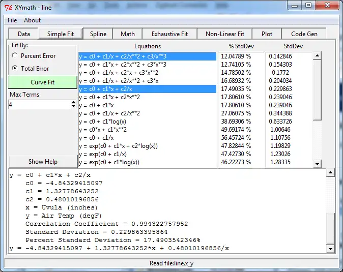 Web aracını veya web uygulamasını indirin XYmath