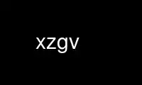 Execute o xzgv no provedor de hospedagem gratuita OnWorks no Ubuntu Online, Fedora Online, emulador online do Windows ou emulador online do MAC OS
