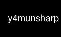 Uruchom y4munsharp w bezpłatnym dostawcy hostingu OnWorks w systemie Ubuntu Online, Fedora Online, emulatorze online systemu Windows lub emulatorze online systemu MAC OS