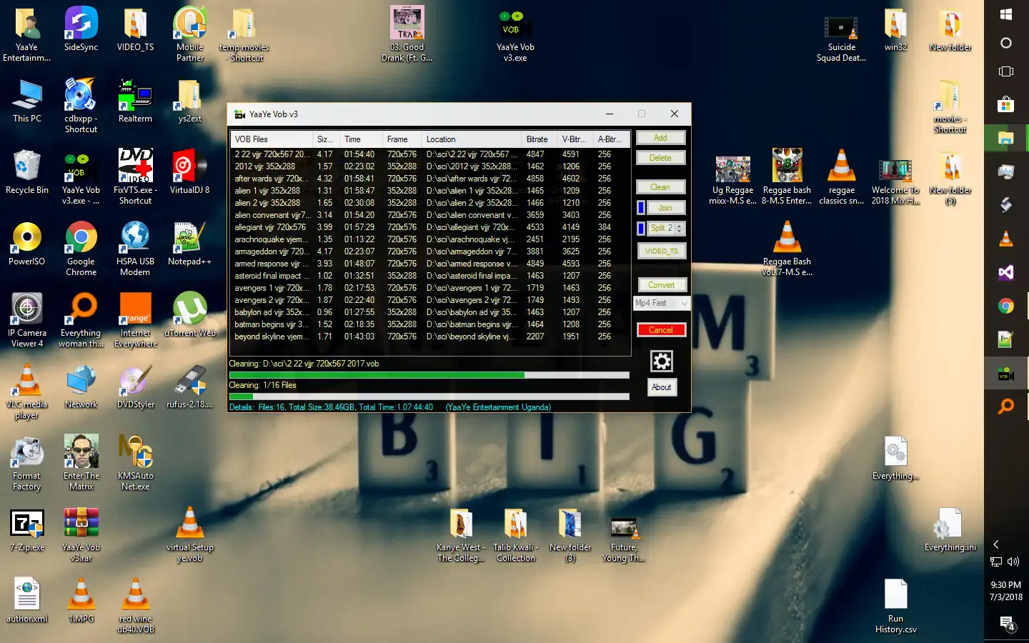Download web tool or web app Yaaye Vob v3