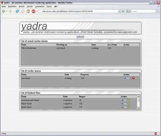 Télécharger l'outil Web ou l'application Web Yadra