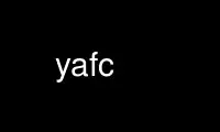 Uruchom yafc u dostawcy bezpłatnego hostingu OnWorks przez Ubuntu Online, Fedora Online, emulator online Windows lub emulator online MAC OS