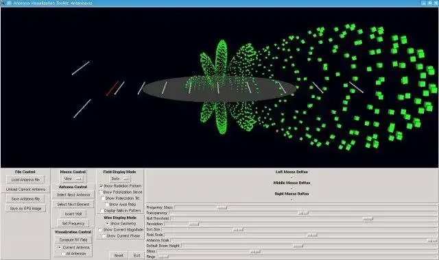 Web aracını veya web uygulamasını indirin Yagi-logper simetrik dipol dizisi modeli