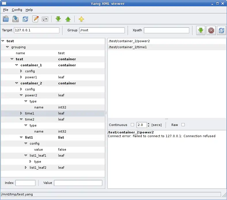 ดาวน์โหลดเครื่องมือเว็บหรือเว็บแอป Yang XML viewer