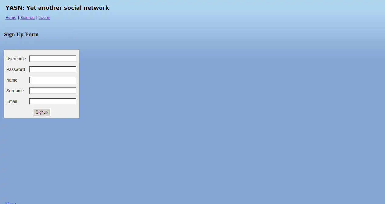 Download web tool or web app yasn