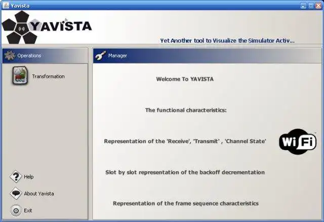 Download web tool or web app yavista to run in Windows online over Linux online