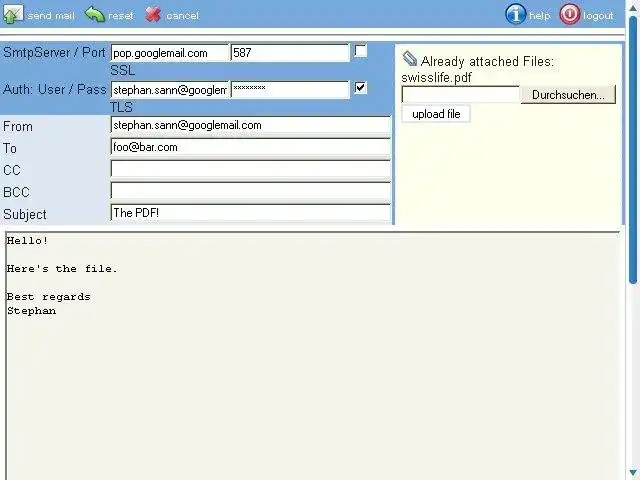 Download web tool or web app yawebmail - yet another webmail client