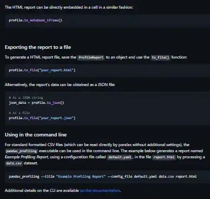 Descargue la herramienta web o la aplicación web ydata-profiling