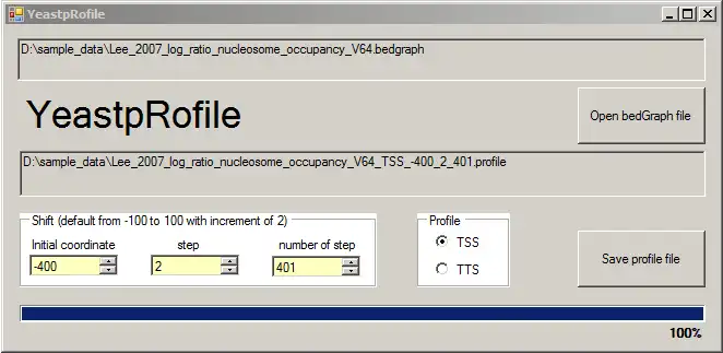 Завантажте веб-інструмент або веб-програму YeastpRofile для роботи в Windows онлайн через Linux онлайн