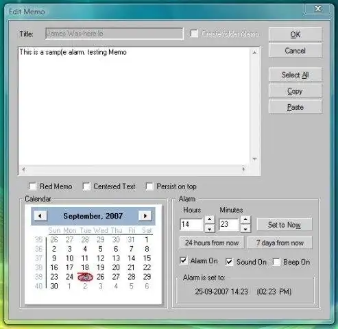 Download web tool or web app YellowMemo Notes