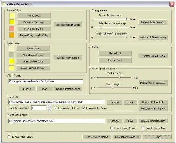 Laden Sie das Web-Tool oder die Web-App YellowMemo Notes herunter